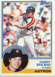 1983 Topps      193     Harry Spilman